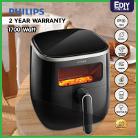 【NEW】Philips HD9257 Airfryer with XL Digital Window and Rapid Air Technology (5.6L) With 14 in1 Cook