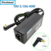 19V 2.15A 40W Power Adapter Supply for Acer Extensa 2509 2510 TravelMate B1 B113-E B113-M B115 B115-M B115-MP Charger ADP-40TH