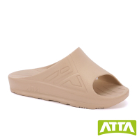 ATTA 40厚均壓散步拖鞋-奶茶