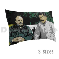 Lenin And Stalin Pillow Case Printed 50x75 Stalin Lenin Communism Ussr