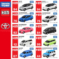 Takara Tomy Tomica Toyota Series Cars 86 C-HR Crown FJ Land Cruiser Alphard Velfire Sienta Camry Prius Voxy Metal Model Toys