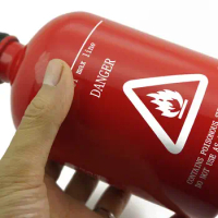 Free shipping Safe Reserve GAS Fuel Aluminum Bottle Petrol Can 1 Liter