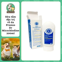 SỮA TẮM NẤM VÀ VIÊM DA CHO CHÓ MÈO PRUNUS DR. MICOCHLODINE SHAMPOO - NHẬP KHẨU HÀN QUỐC