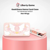GeekShare Game Card Case Portable Game Holder Case Hard Shell Soft Lining Tempat Kaset for Nintendo 