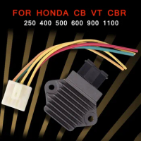 5 Pin Regulator Connector (plug Only) For Honda CB VT CBR 250 400 500 600 900 1100 Voltage Rectifier Connector Plug Durable
