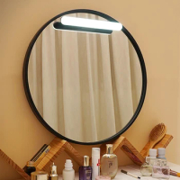 Wireless Makeup Mirror Light LED Makeup Fill Light Table Lamp Bathroom Cabinet Lighting Portable Rechargeable Corridors Lamp