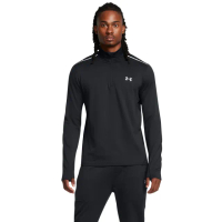 【UNDER ARMOUR】UA官方直營 男 Vanish CW 半開襟長袖上衣_1387793-001(黑色)