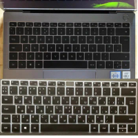 Russian Spanish EURO US Laptop Keyboard Cover Skin For Huawei MateBook D15 D 15 (AMD Ryzen) 15.6 inch Laptop 2021 2020
