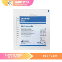 Cutimed Siltec 10 cm x 10 cm ? Box isi 10 pcs / Foam Wound Dressing