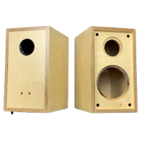 Craftsmen Customized One Pair 6.5 Inch Two-Way Empty Birch Plywood Speaker Cabinet Box Opend Panel Baffle Activity HIFI DIY