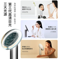 【AMIRO】全新第三代 Oath自動感光LED化妝鏡 國際精裝彩盒版(蜜粉刷 放大鏡 隨身LED美妝鏡 情人節 禮物)