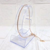 gelang kaki lapis emas polos