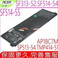 ACER AP18C7M AP18C7K 原裝電池 Swift 3 SF313-52T SF313-52G SF313-53 SF314-51 SF314-59 N19W3 Swift 5 SF514-54GT SF514-54T SF514-55T Book RS AP714-51T AP714-51GT Spin 5  SP513-54N CP514-1H CP514-wh Travelmate 414-51 TMP414-51 4ICP5/57/79 KT0047008