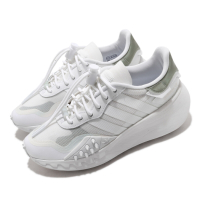 adidas 休閒鞋 Choigo 厚底 銀蔥 女鞋 愛迪達 閃亮亮 增高 機能性鞋釘 白 銀 FY6499