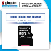 100% Original Micro SD Card Kingston 32GB 64GB microsd 128GB 16G 256G microsdxc Class10 Flash Memory card 8GB class 4 TF Card