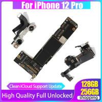 100% Unlocked Plate For iPhone 12 Pro Motherboard With Face ID Original Clean iCloud 128GB Mainboard No ID Account Logic Board