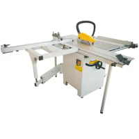 Woodworking Bench Saw Sliding Table Panel Saw Mini Table Saw Two Double Blades MJ6116TY