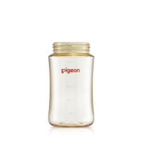【Pigeon 貝親】第三代寬口PPSU奶瓶空瓶240ml(PPSU奶瓶 耐摔 耐高溫 可替換空瓶)