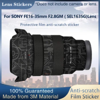 SEL1635GM Camera Lens Sticker Coat Wrap Protective Film Body Decal Skin For Sony FE 16-35mm F2.8 GM 16-35 F2.8GM FE1635mm F2.8GM