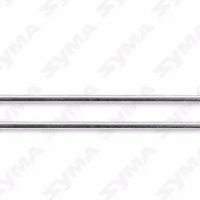 SYMA 2pcs as showing Syma S107 S107G Tail Support Pipe For R/C Helicopter Rc Spare Parts Accessories