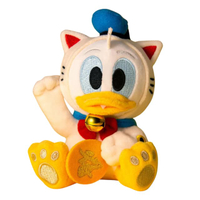 Urdu Disney Fukuheya Lucky Series- 12cm Plush Keyring (Maneki Neko Donald)