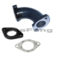 56-2 26mm Manifold Intake Pipe and Gasket Set Pit Dirt Bike For 110cc 125cc 140cc Lifan YX Engine Motorcycle Accessories