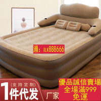 新品特價- 110v 充氣床墊家用 戶外氣墊床單人可折疊充氣床懶人床 充氣床