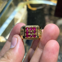 CINCIN PRIA RUBI TERMURAH MEWAH ELEGAN