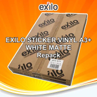 Baru - Exilo Sticker Vinyl Digital Print Laser Toner A3+ Gloss/Matte/Transparant Stiker Label Kemasa