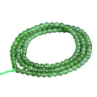 天然和田玉碧玉108顆佛珠手鍊 5mm正陽綠碧玉圓珠散珠頸鏈