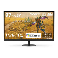 【SONY】27型 SDM-27U9M2 電競螢幕 INZONE M9 II 4K IPS/160Hz/1ms