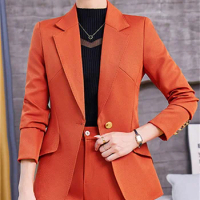 Yitimuceng Fashion Formal Blazer for Women Fall Winter 2023 New Korean Fashion Long Sleeve Jacket Office Ladies Slim Suits Coats