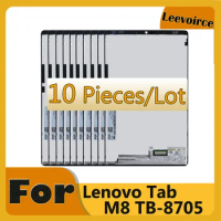 Wholesale 10PCS LCD For Lenovo Tab M8 FHD TB-8705F TB-8705N TB-8705M TB-8705 LCD Display Touch Screen Digitizer Assembly Replace