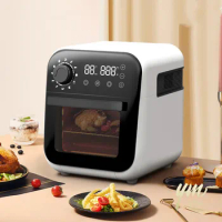 New 12L Home Multifunctional Electric Oven Air Fryer 2-in-1 Touch Screen Mini Oven