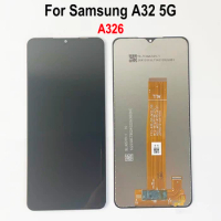 For Samsung Galaxy A32 5G A326 A326B A326BR LCD Display Touch Screen For Samsung A32 5G SM-A326U Display With Frame Replacement