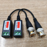 Video Balun Passive 1 CH AHD/TVI/CVI/CVBS Up to 8MP Ori Sepasang - Cctv, Wifi