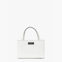 กระเป๋าถือ SAM ICON LEATHER MINI TOTE KB163 สี TRUE WHITE