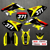 Customized Motocross RMZ 250 2009-2007 GRAPHICS Decals Stickers Kits For SUZUKI RMZ250 RMZ-250 RM250Z 250RMZ 2007 2008 2009