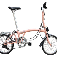 3SIXTY Folding Bike 6speed M-Bar S6 Pink