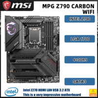 MSI MPG Z790 CARBON WIFI Motherboard LGA 1700 Intel Z790 DDR5 M.2 SATA 6Gb/s ATX support intel Core i9-13900 i5-13600K cpu Used