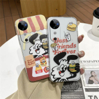 Sarung Telefon, Untuk VIVO V50, V50Lite, V40, Vivo V40 Pro, Sarung Lembut Corak Kartun Comel, VIVOV4