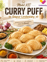 Modul KLS Resep Curry Puff 1000 Layer Dapur Lindawaty Inspirasi Jualan A4 HVS
