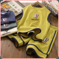 XUE Bộ ba lỗ bé trai, set ba lỗ mặc hè cho bé size đại đến 65kg - Bộ ba lỗ Fashion
