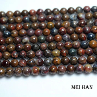 Meihan freeshipping (2 strands/set) natural 6mm Pietersite round amazing beads stone for Christmas jewelry making design