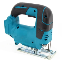 1 PCS Cordless Electric Jig Saw Multi-Function Woodworking Tool Blue For Makita 18V Battery