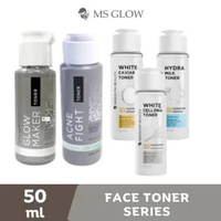 MS GLOW Face Toner - Toner Glow Maker - Toner Acne Fight - Toner Hydra Milk - Toner Caviar -Toner Wh