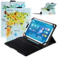 360 Degree Rotating Bluetooth Keyboard Universal for 10.6" Motorola Moto Tab G62 Detachable Magnetic Case Cover with Hand Strap