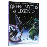Usborne Greek Myths and Legends, Children's books aged 9 10 11 12 English books, Mythology Stories 9780746087190