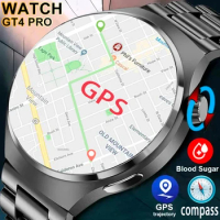 For Huawei GT4 Men Seiko Genuine Smart Watch Sports Fitness Bluetooth Call Custom Dial Alarm Clock Voice Assistant SmartWatch