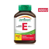 Jamieson 特強抗衰老天然維他命 E (400 IU) 120粒 （EXP 2028年）
